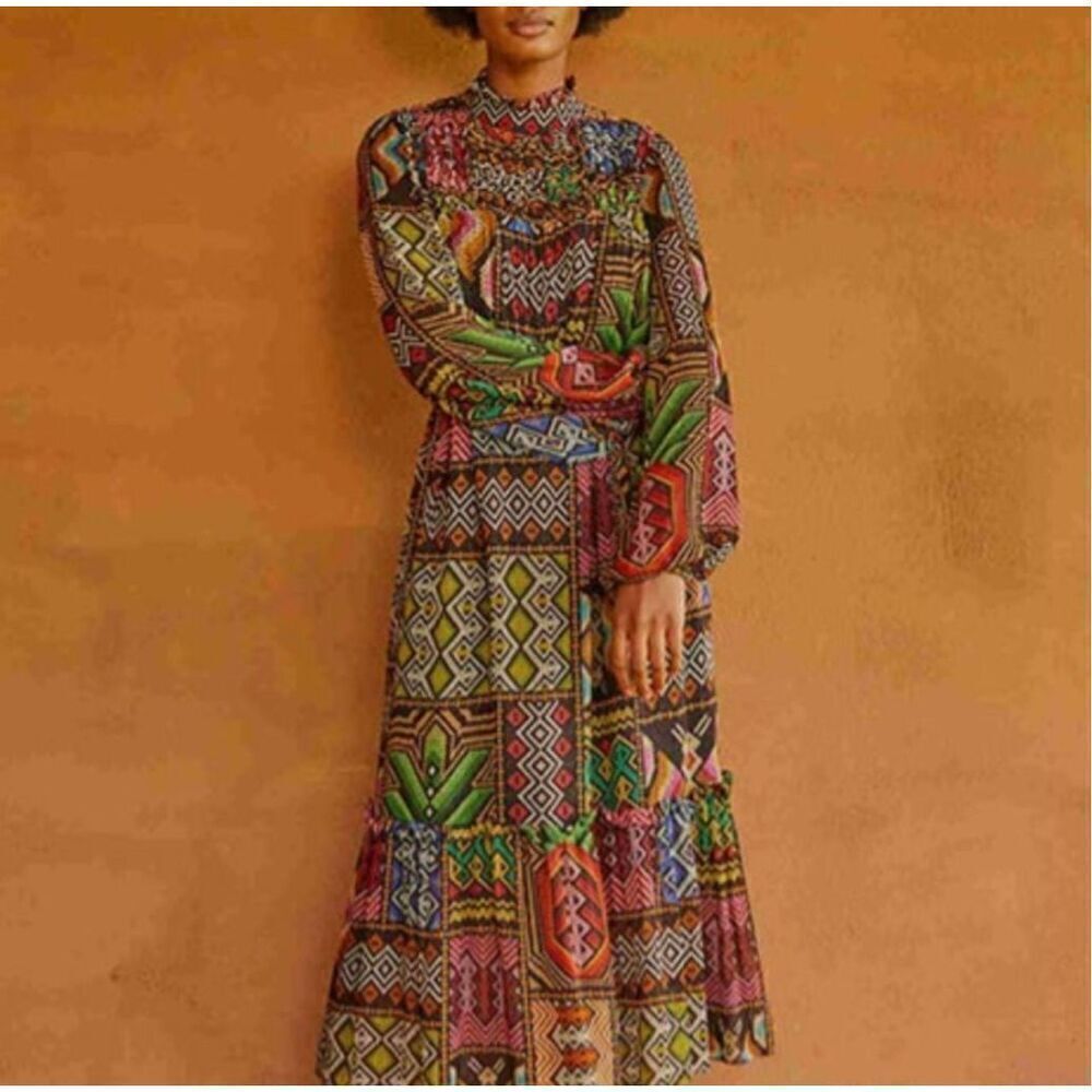 NWT Farm Rio Dress Maxi Oversized